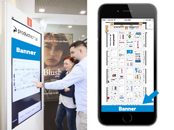 Banner im Online-Hallenplan